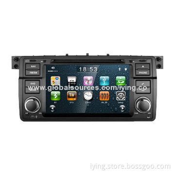Car GPS Navigation System for BMW E46, Support 3G, DVR, 1,080P Video Display